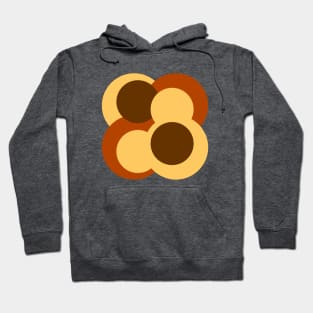 Abstract Geometric Circular Shapes Hoodie